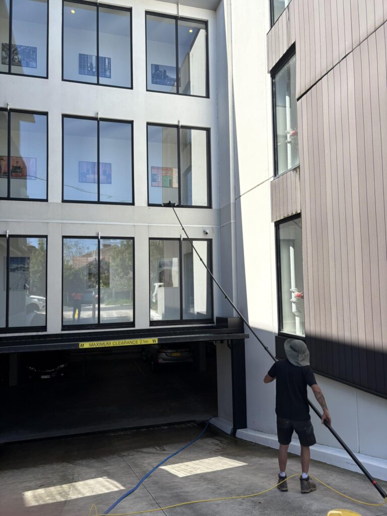 Exterior Window Cleaning of a Strata Property